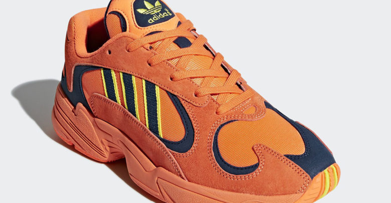 Photo of Inilah Detail Sepatu adidas Yung-1 Orange, Versi ‘Goku’ Dragon Ball?